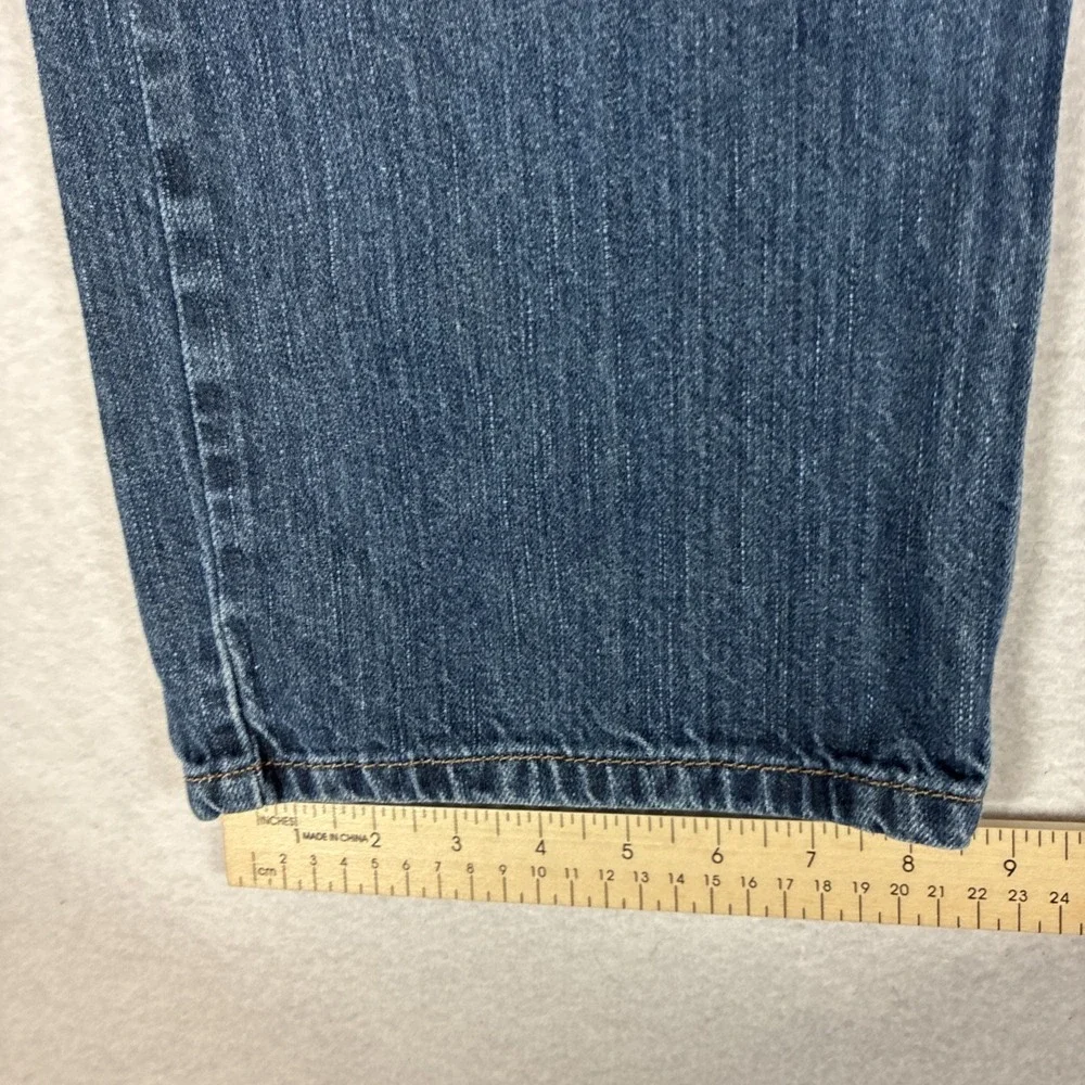 Vintage Levis 569 Jeans Loose Straight Baggy Medium Wash Grunge 90s Y2K 34x32